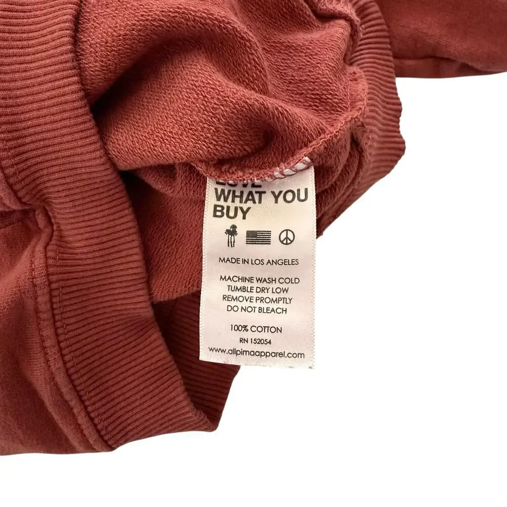 June & Grey Christmas Tree Farm Pullover Crew Sweatshirt Size 2